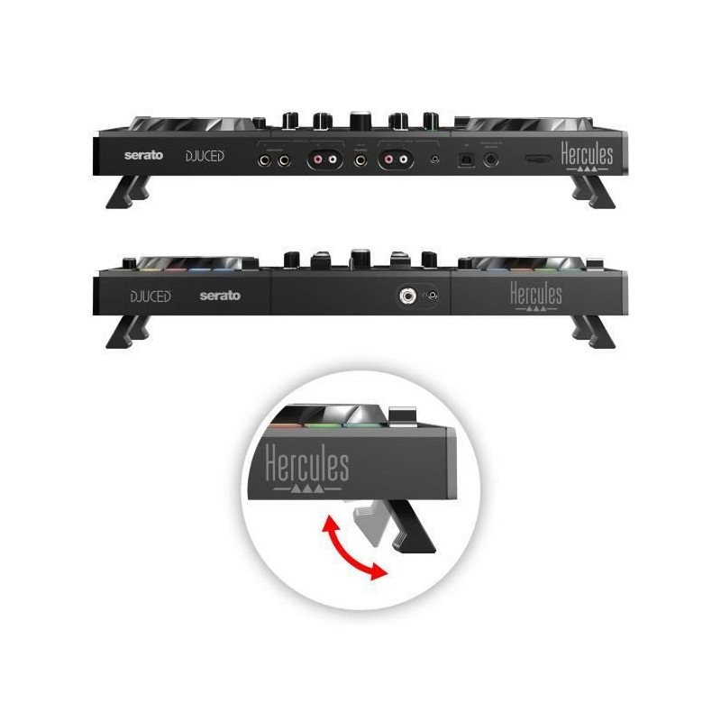 Contrôleur DJ Hercules DJControl Inpulse 500 avec interface audio intégrée