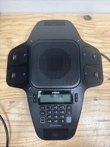 VTech VCS704 ErisStation DECT 6.0 Conference Phone w/ 3 Wireless Mics