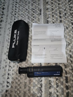 FLUKE NETWORKS FT140 GLASFASER-TESTBETRACHTER 400X VISUELLER FEHLERORTUNGSGERÄT FT 140