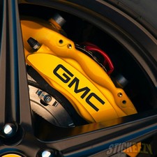 2pcs Gmc Brake Caliper Decals Stickers 2pcs Gmc Brake Caliper Decals Stickers