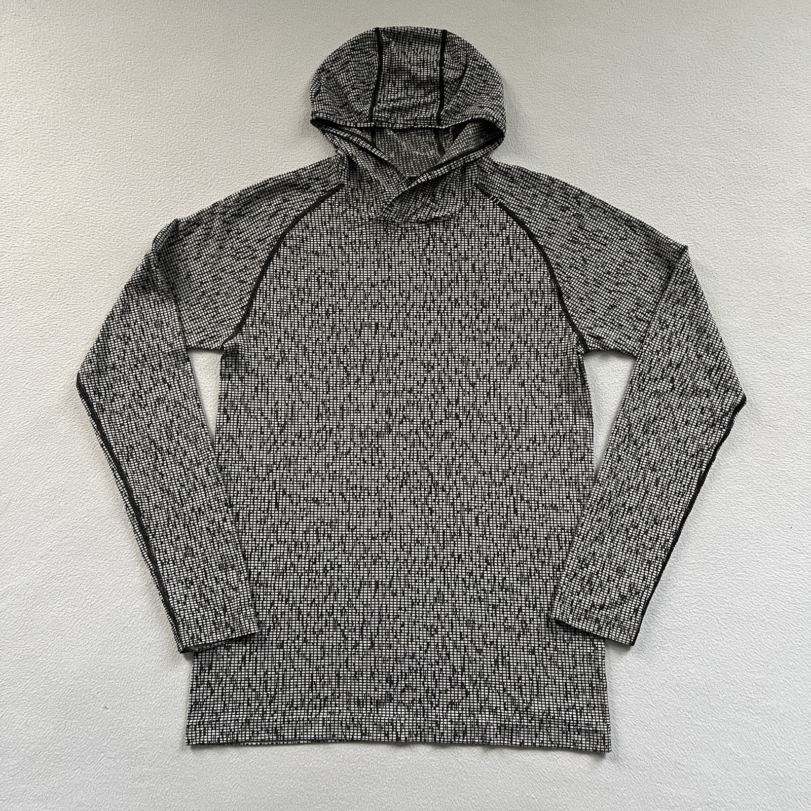 Lululemon Space Code Graphite Grey Vapor Print Me… - image 1