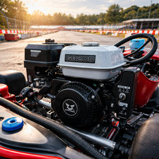 Zongshen Electric Start Kart Engine 6.5hp Buggy Wet Clutch Gearbox GX200 GX160