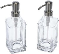 Vielseitiger Glas-Seifenspender Mit Pumpe, 340 Ml, Tropffreie