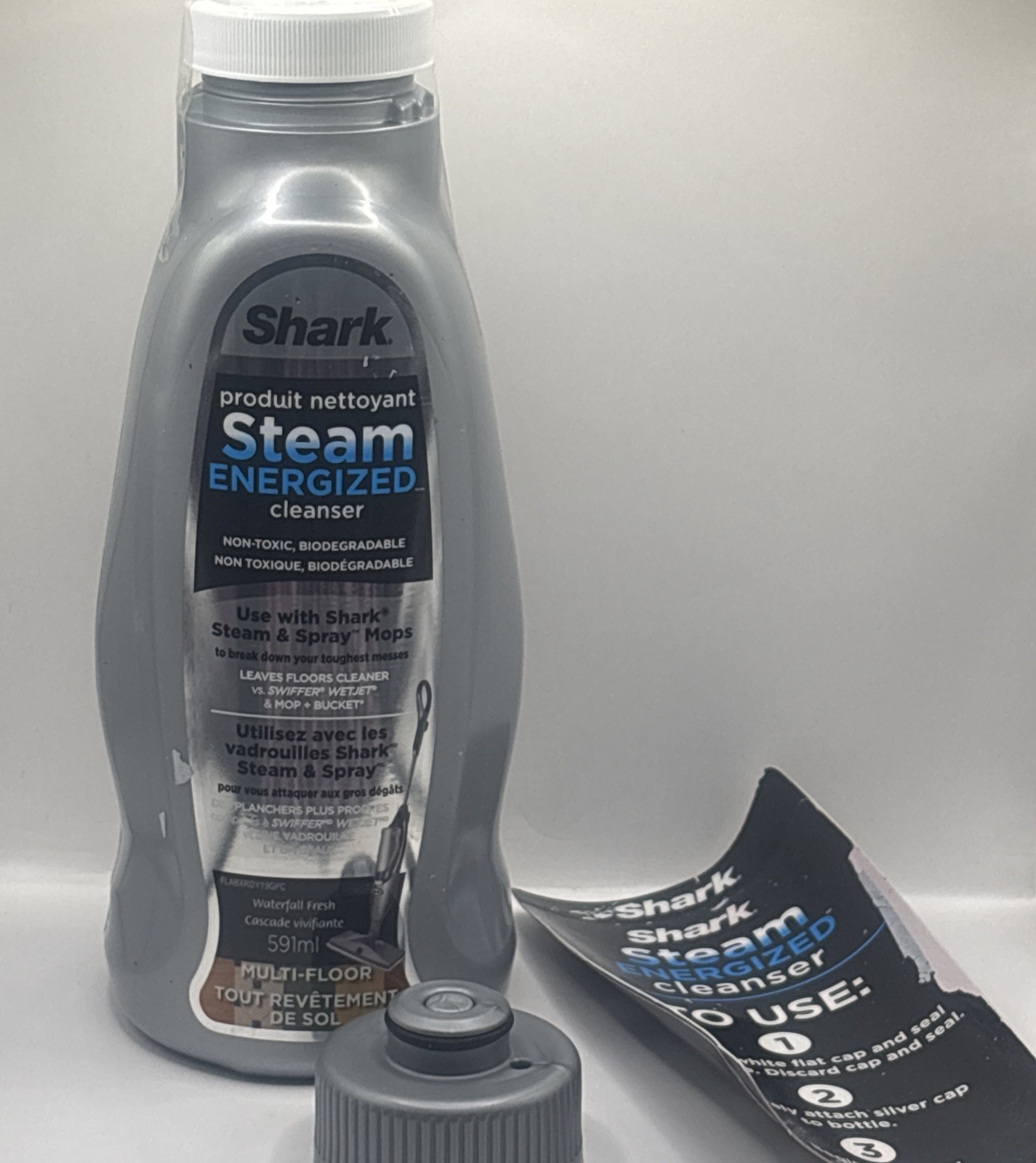 Shark Steam Spray Mop Energized Cleanser Multi Floor Waterfa