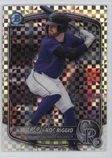 2025 Bowman Draft Chrome X-Fractor Roc Riggio #BDC-19 5y7