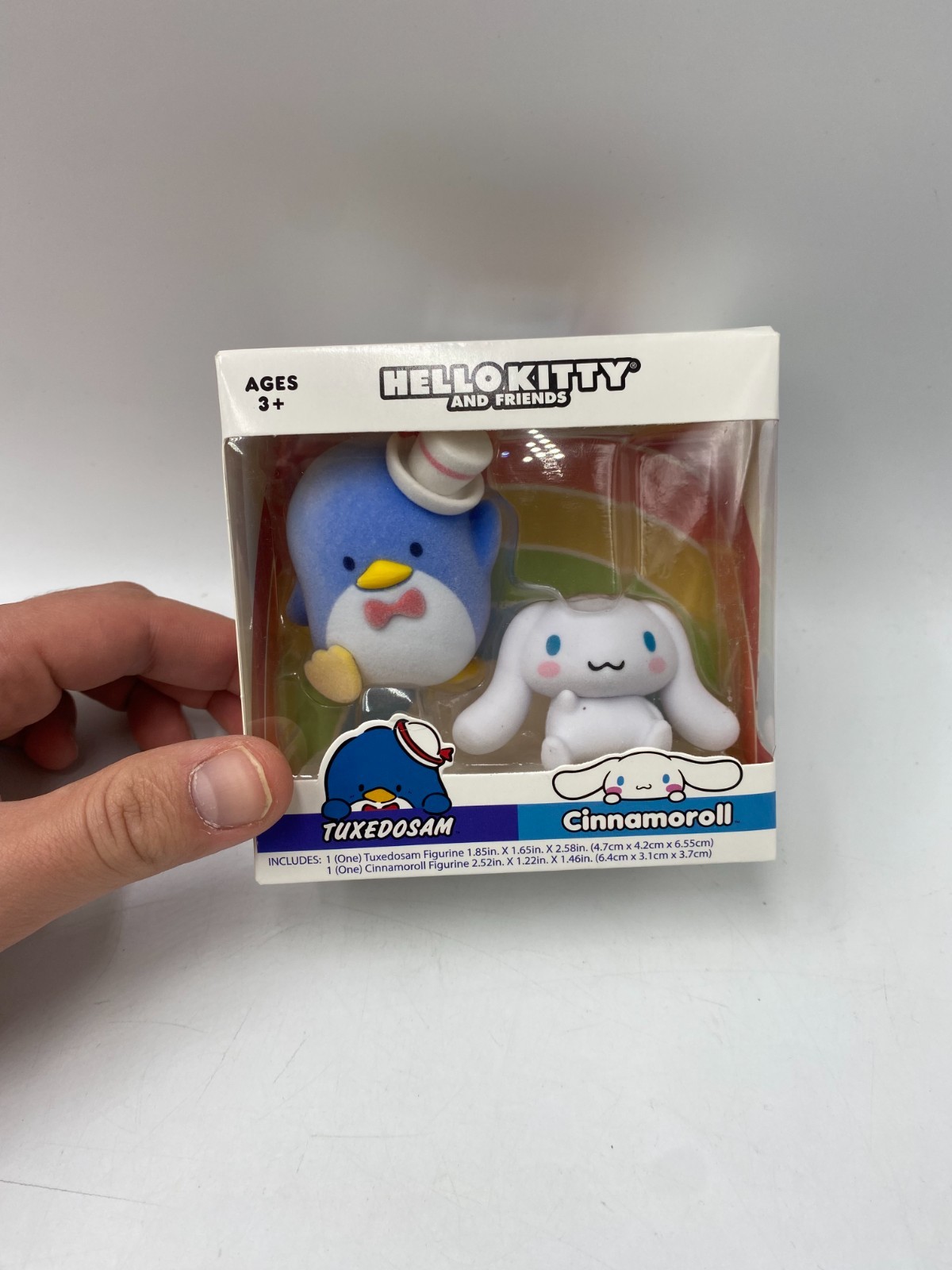 Hello Kitty and Friends Sanrio Tuxedo Sam & Cinnamoroll Figures USA Exclusive