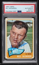 PSA/DNA 1965 Topps Bill Skowron Moose Skowron #70 Certified Authentic Auto 0i76