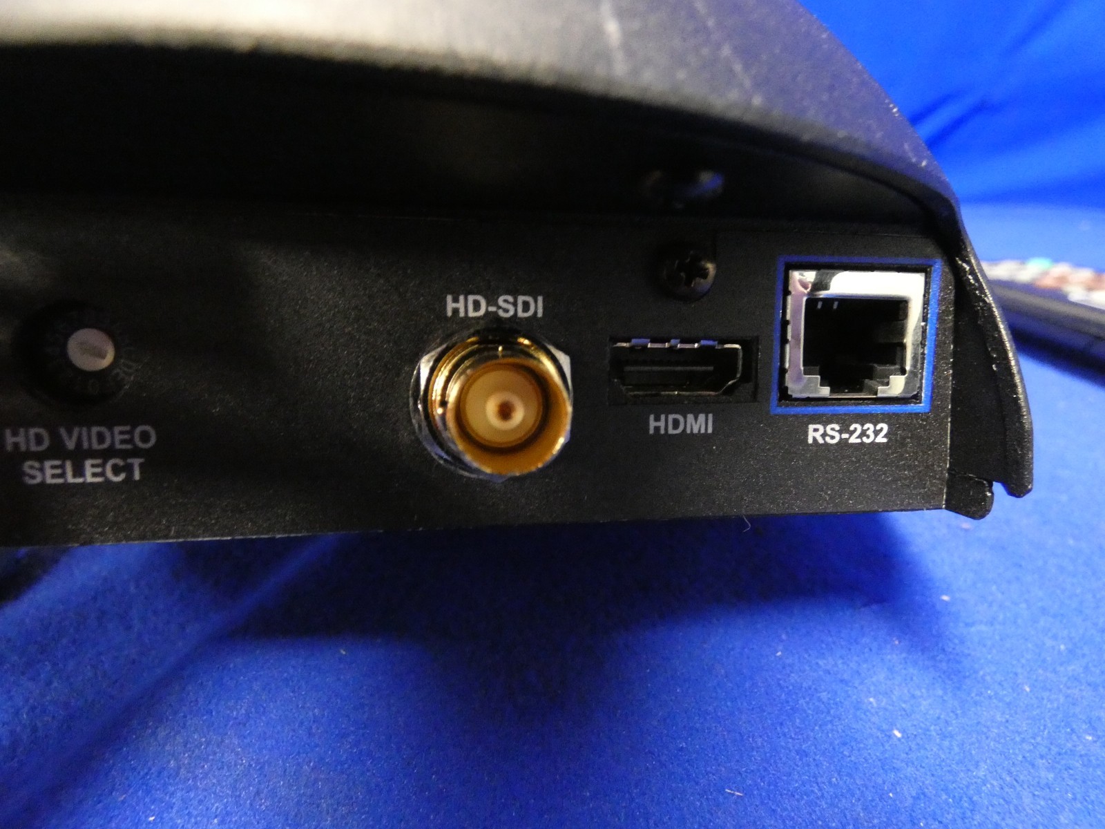 Vaddio RoboSHOT 12E 3G-HD/SDI PTZ Camera w/Box, Power Supply, Remote, Cable