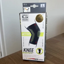 Neo G Active Knee Support - Size Large Anti-Slip Band Left or RIght New, Sealed