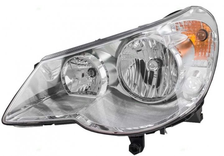 Phare avant gauche pour Chrysler Sebring 2007 2009 berline américaine optique conducteur