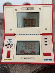 nintendo game watch mickey donald