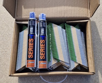 Hikoki 2,8 X 63 verzinkt 2000 St. Streifennägel Paslode,  BeA, Senco 34° D-Kopf