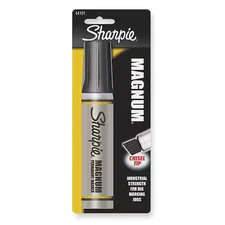 Sharpie 2178494 Industrial Marker, Oversized Chisel Tip, Black
