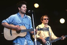 Jeff Tweedy of Wilco at the Guiness Fleadh at San Jose State Univ- 1990s Photo 4