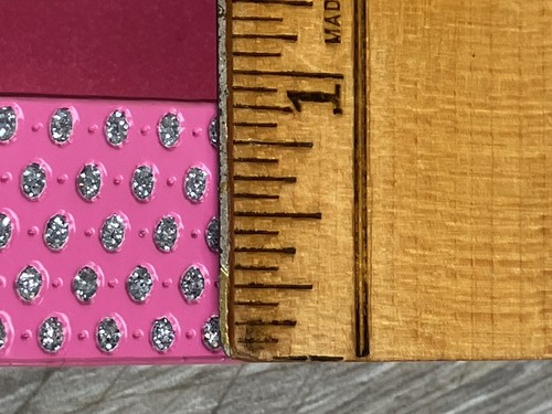 Hello Kitty Rhinestone Buckle Glitter Belt Pink Faux Leather Small 21” - 25” - Picture 5 of 7