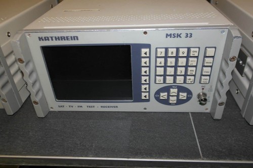 Kathrein Satelliten Messempfänger MSK33 Meßgerät Sat/tv/fm test receiver msk - Bild 6 von 13