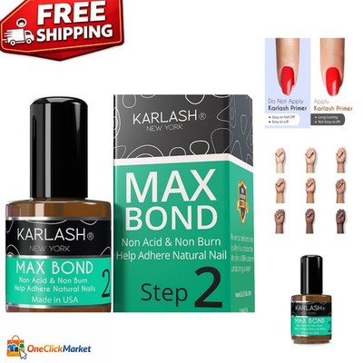 Long-Wearing Natural Nail Prep & Bond Primer - 0.5 oz for Nail Professionals