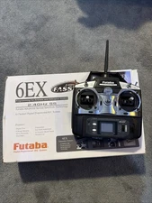 Vintage FUTABA T6EX 2.4GHz FASST 6CH RC - Open Box