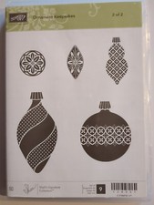 Stampin Up ORNAMENTS KEEPSAKES - 9 PC Stamp Die Set