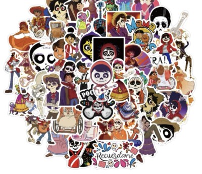 10 Random Coco The Movie Themed Stickers | eBay