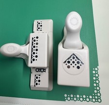 Martha Stewart Punch Around the Page set BUBBLE BATH Champagne Circles, Lot 2