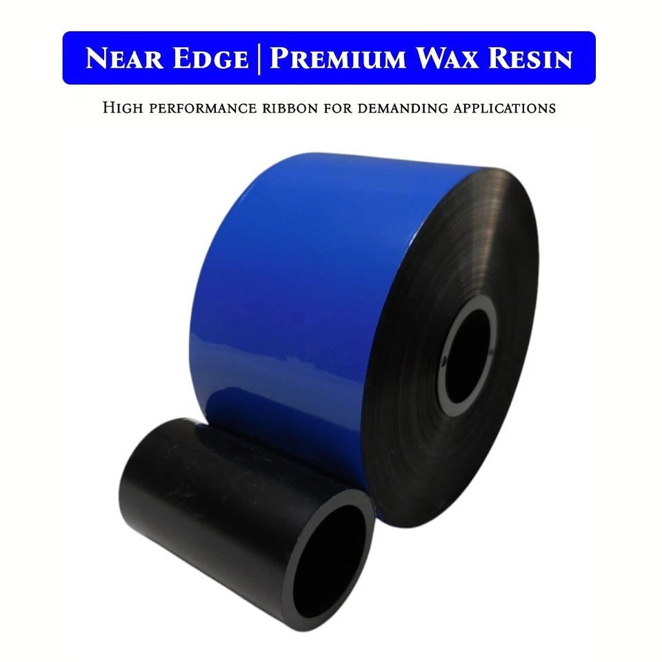 Thermal Transfer Ribbon Black Wax Resin 2.16" X 1968' (55mmx600m) 6 Pack CSO - Image 2 of 4