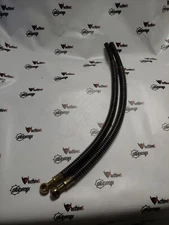 Pit Bike 10mm Banjo Oil Cooler Hoses Pipes For 140cc 160cc 190cc Engine 470mm