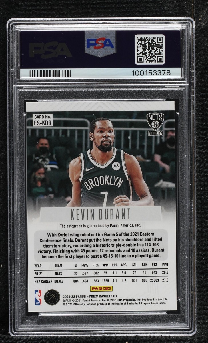 2021-22 Panini Prizm - Kevin Durant #FS-KDR for sale | eBay