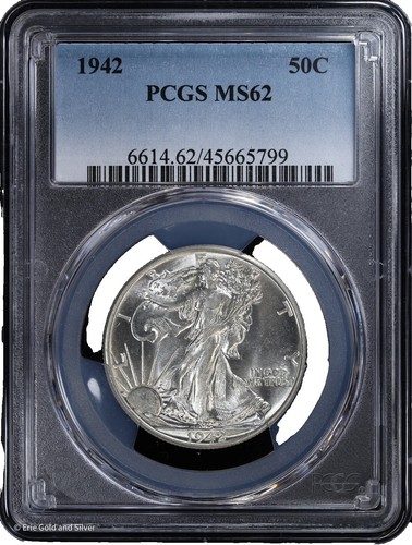 1942-D .50 PCGS MS63 Walking Liberty, Lady Liberty Half | eBay