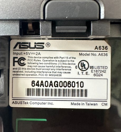 Lot de 3 PC POCKET ( ASUS A636 , HP 125 , COMPAQ iPAQ H3700 ) 2000's en l'état - Photo 3/24