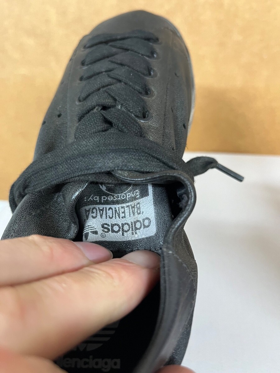 Balenciaga x Adidas Stan Smith WornOut Black White Wmns 6 Balenciaga x Adidas Stan Smith WornOut Black White Wmns 6