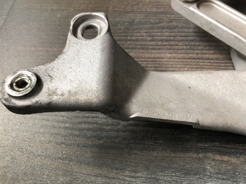 Lamborghini 407827301 Gallardo LH Hood Support Hinge Bracket 407 827 301 D OEM