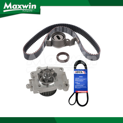 Timing Belt Water Pump Serpentine Belt 6PK1790 fit 05-06 Mitsubishi Lancer 2.0L