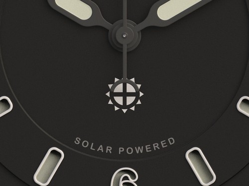 EDC Hardwear EDC2-B Tactical- Solar Watch - 100 Meters - Sapphire - Picture 5 of 10