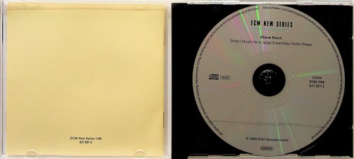 STEVE REICH - Oktett/Musik für ein großes Ensemble/Violinenphase ECM CD (1980/Reissue) - Bild 2 von 3