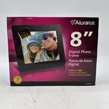 Aluratek 8" Digital Photo Frame with Automatic Slideshow (1024x768)™
