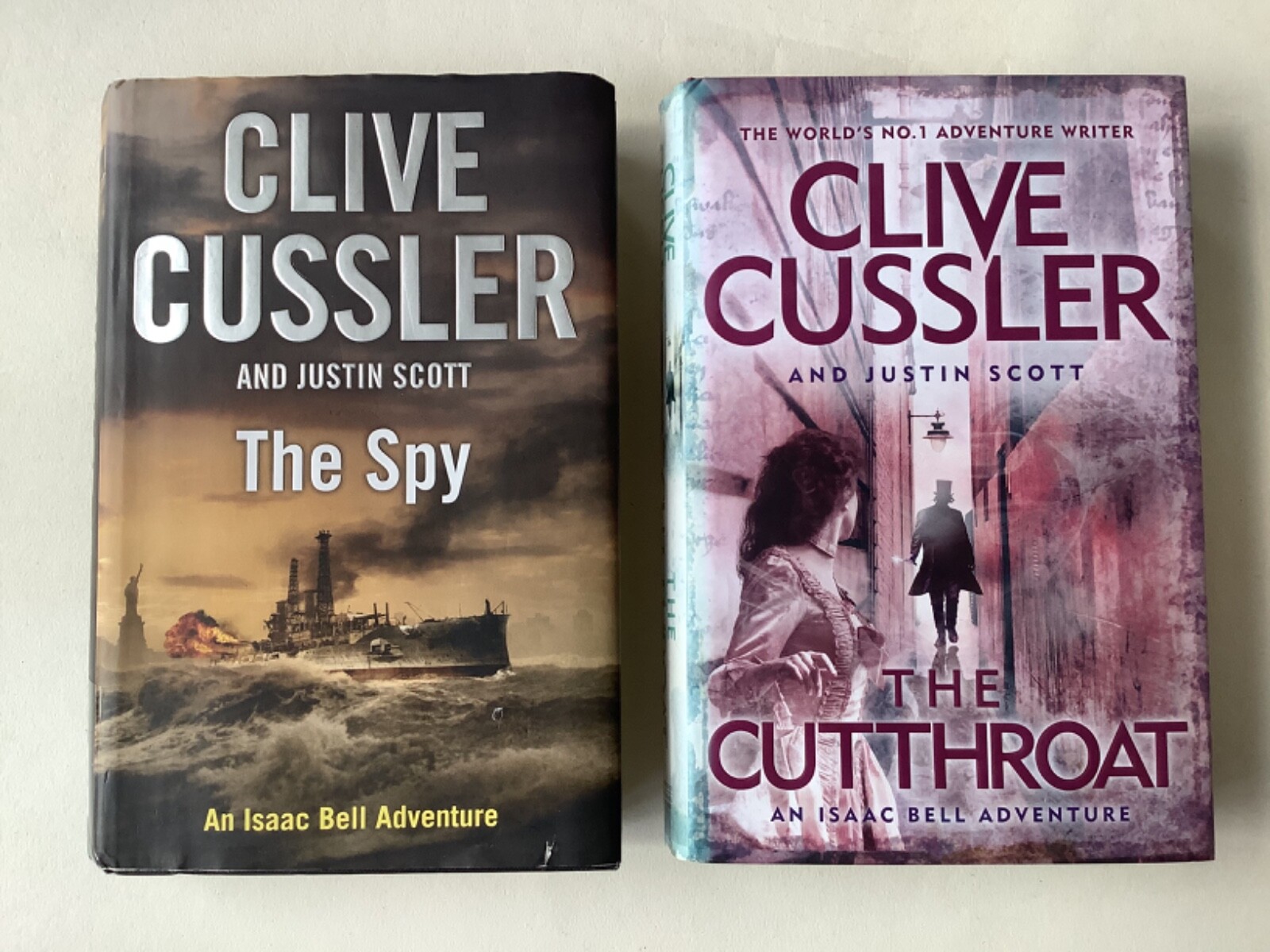 Clive Cussler: The Cutthroat & The Spy, Hardback Bundle, Isaac Bell Adventures