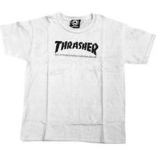 Thrasher Youth Skate Mag T-Shirt X-Small White