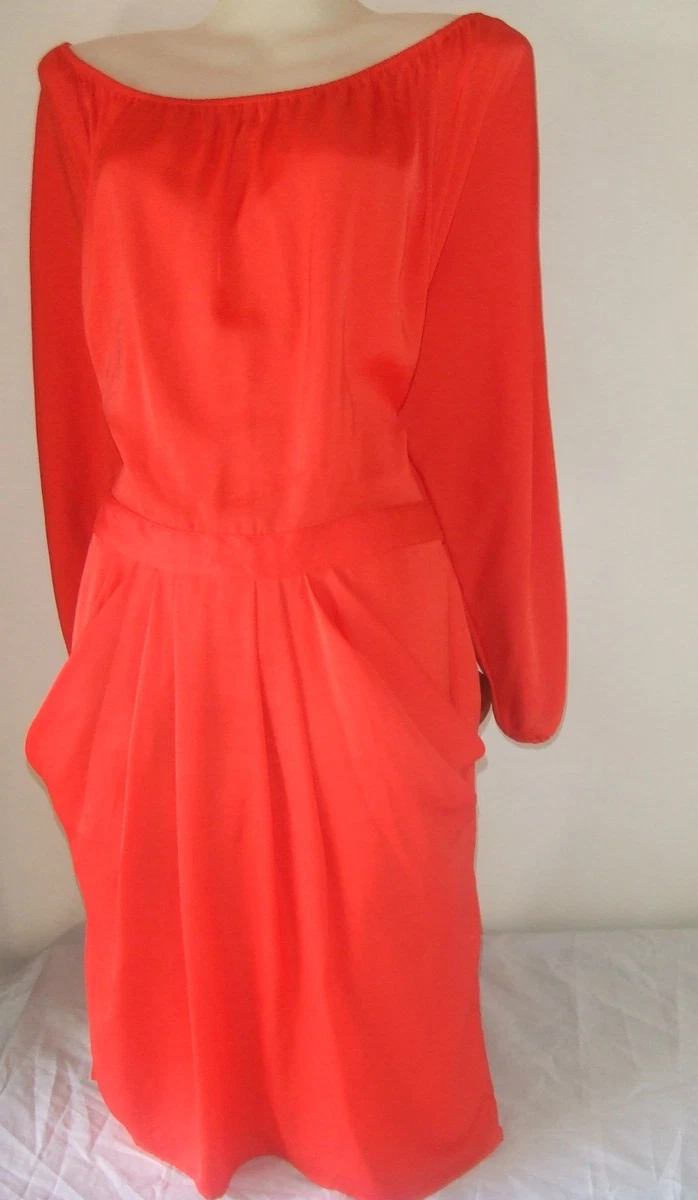 Robe rouge coquelicot sale