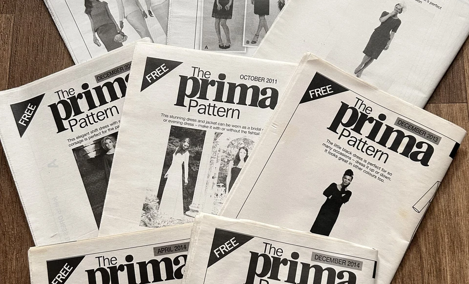 Sewing Pattern Bundle Prima Uncut And Unused Special Occasion Pattern Size 10-20 - Image 3 of 4