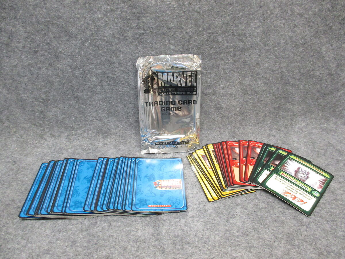 Marvel Super Heroes Collection Club Trading Card Game (50 Marvel Super Heroes Collection Club Trading Card Game (50