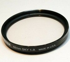 Tiffen 62mm 1A filter skylight made in USA