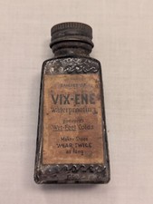 Vix-Ene Waterproofing - Everett  Barron Co. - Vintage Bottle - Full - SEE DESC