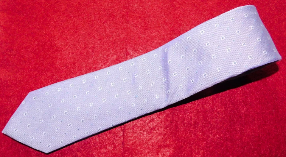 BLACK BROWN 1826 BLUE/LIGHT BLUE SILK/COTTON DOTS TIE - NWT - DESIGNER TIES. Foto 2 de 4
