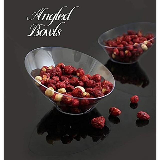 Party Bargain Angled Plastic Bowls Heavy-duty Premium ...