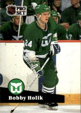 Bobby Holik 1991 Pro Set #79   Hartford Whalers