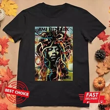 Jimi Hendrix - A Magic Time Album Unisex T-Shirt S-3XL Q7348