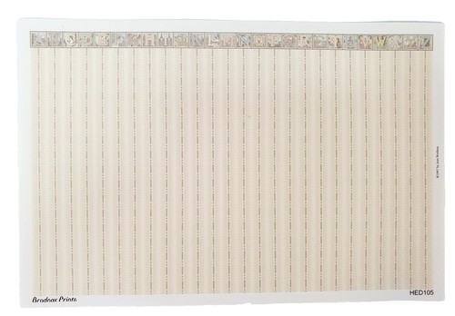 Tessuto Brodnax Stampe Strisce Rosse FEC03 - Miniatura Scala 1/12 Per Casa Delle Bambole, 1 Pezzo