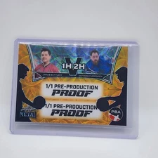 2024 Leaf Metal PBA Bowling Anthony Simonsen Buturff 1H V 2H Refractor Proof 1/1