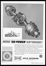 1963 Eaton Truck AxlesCleveland OH-Vintage trade ORIG. print ad
